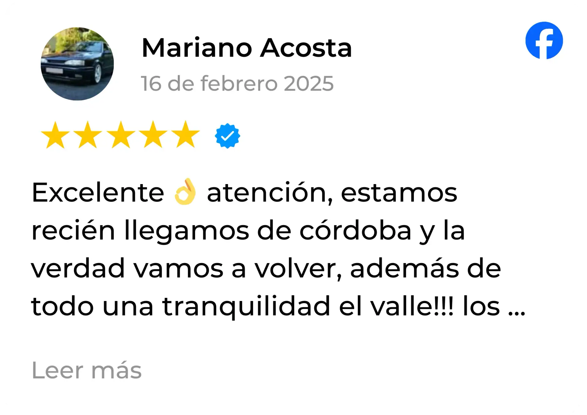 Captura de reseña 1 – Casa Tejado