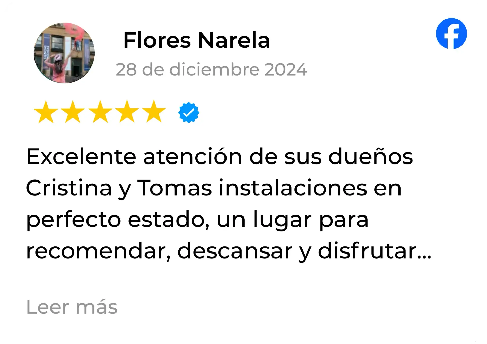 Captura de reseña 5 – Casa Tejado